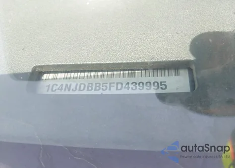 2015 Jeep Compass Sport from USA, damaged, VIN 1C4NJDBB5FD439995